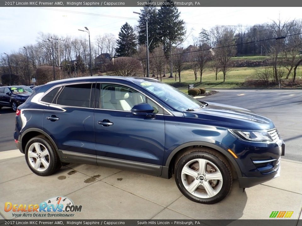 2017 Lincoln MKC Premier AWD Midnight Sapphire / Cappuccino Photo #7