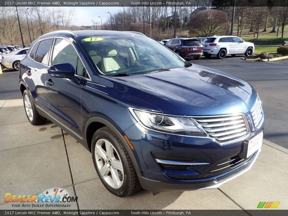 2017 Lincoln MKC Premier AWD Midnight Sapphire / Cappuccino Photo #8