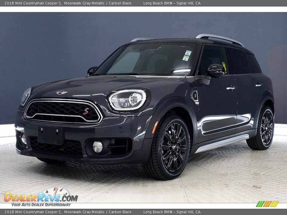 2018 Mini Countryman Cooper S Moonwalk Gray Metallic / Carbon Black Photo #12