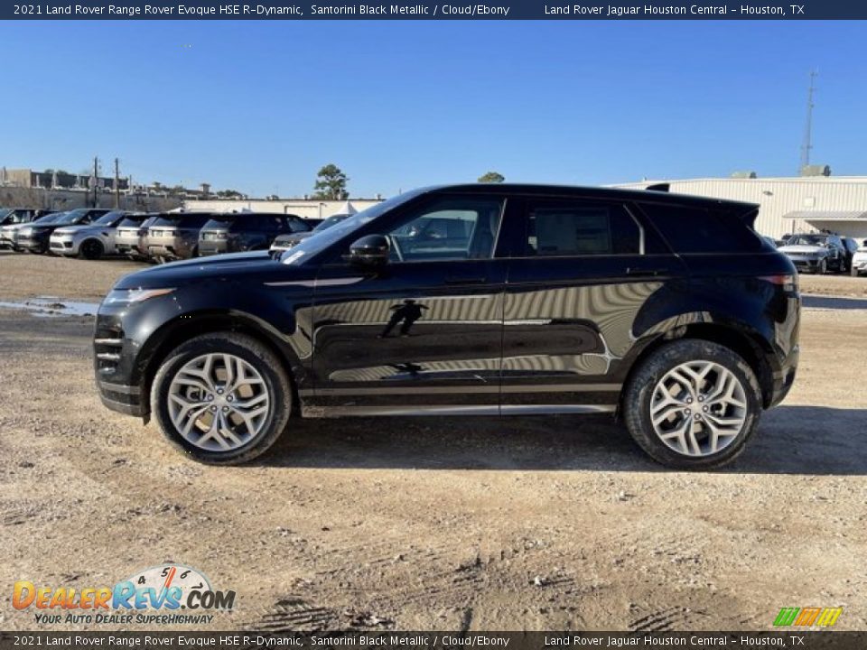 Santorini Black Metallic 2021 Land Rover Range Rover Evoque HSE R-Dynamic Photo #7