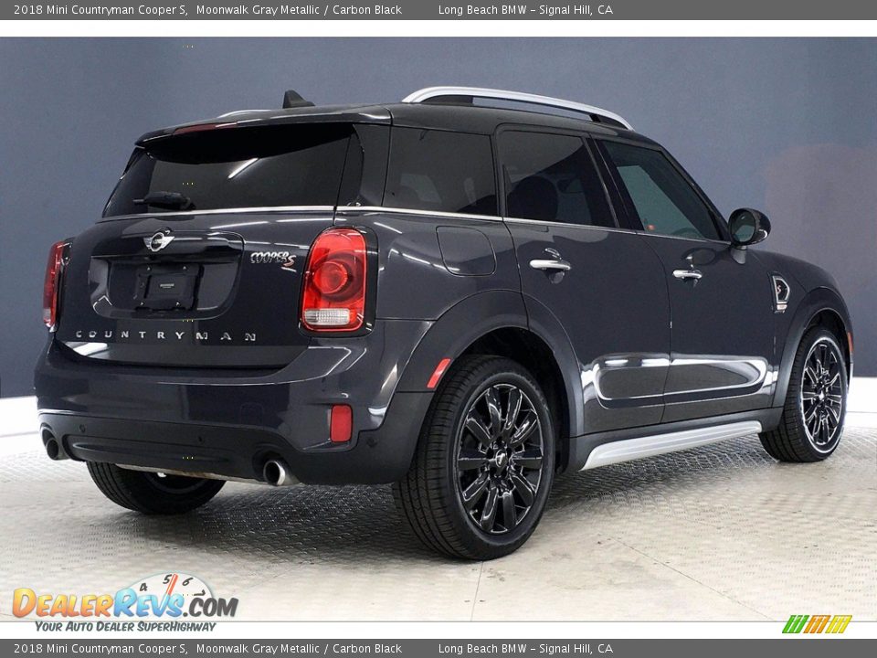 2018 Mini Countryman Cooper S Moonwalk Gray Metallic / Carbon Black Photo #13