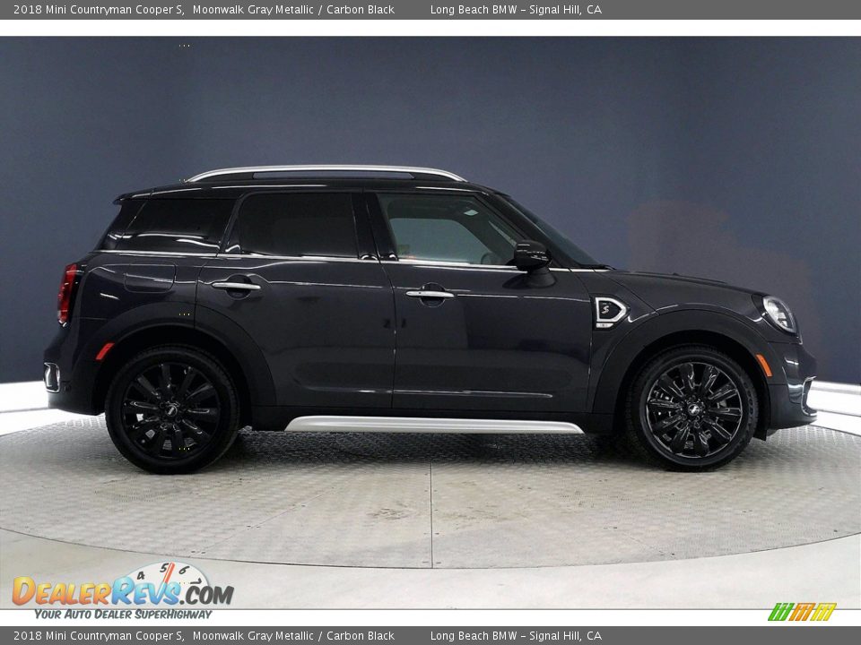 2018 Mini Countryman Cooper S Moonwalk Gray Metallic / Carbon Black Photo #14