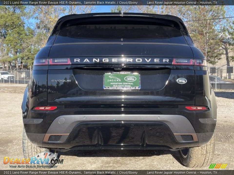 2021 Land Rover Range Rover Evoque HSE R-Dynamic Santorini Black Metallic / Cloud/Ebony Photo #9