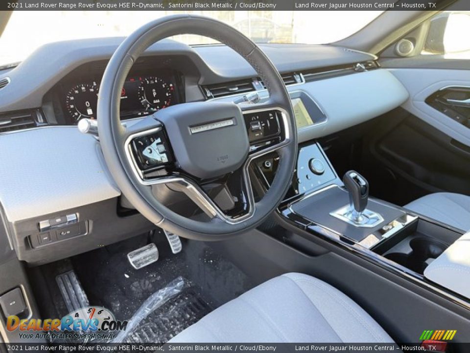 Dashboard of 2021 Land Rover Range Rover Evoque HSE R-Dynamic Photo #14