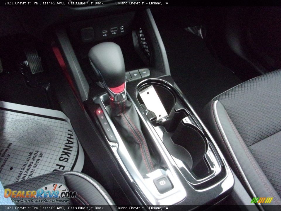 2021 Chevrolet Trailblazer RS AWD Shifter Photo #25