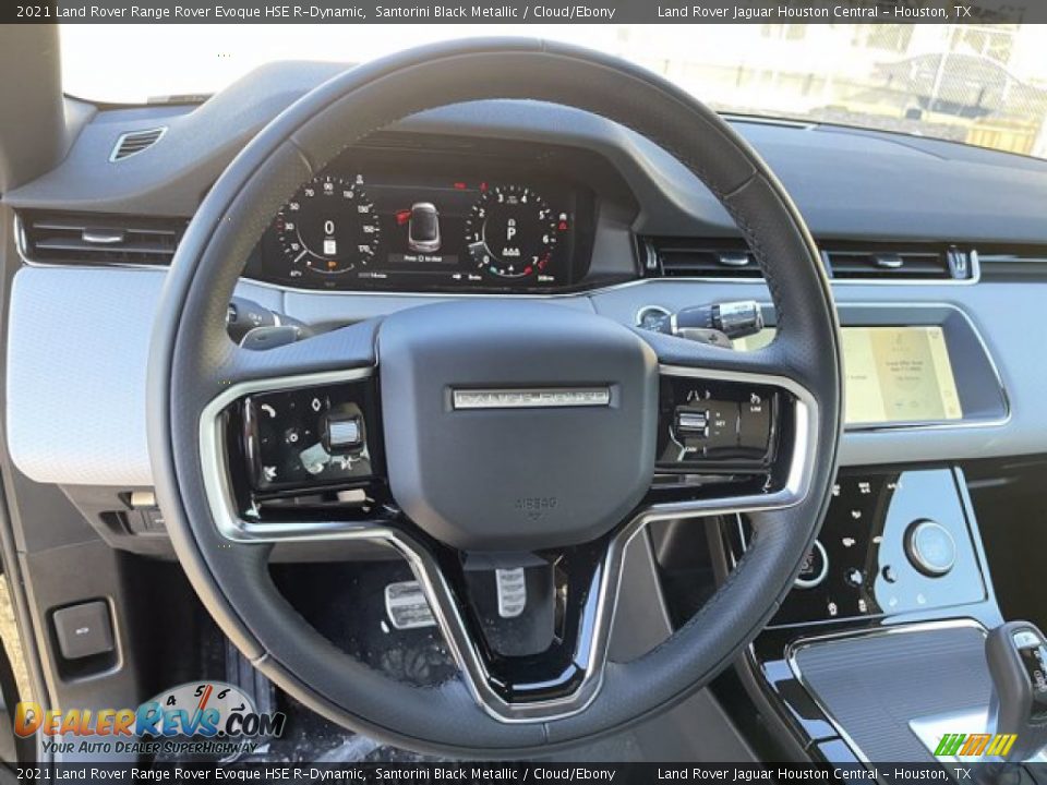 2021 Land Rover Range Rover Evoque HSE R-Dynamic Steering Wheel Photo #17