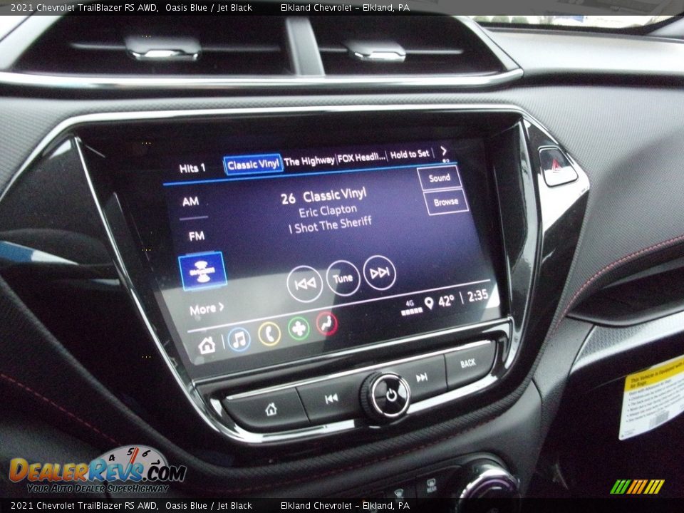 Controls of 2021 Chevrolet TrailBlazer RS AWD Photo #28
