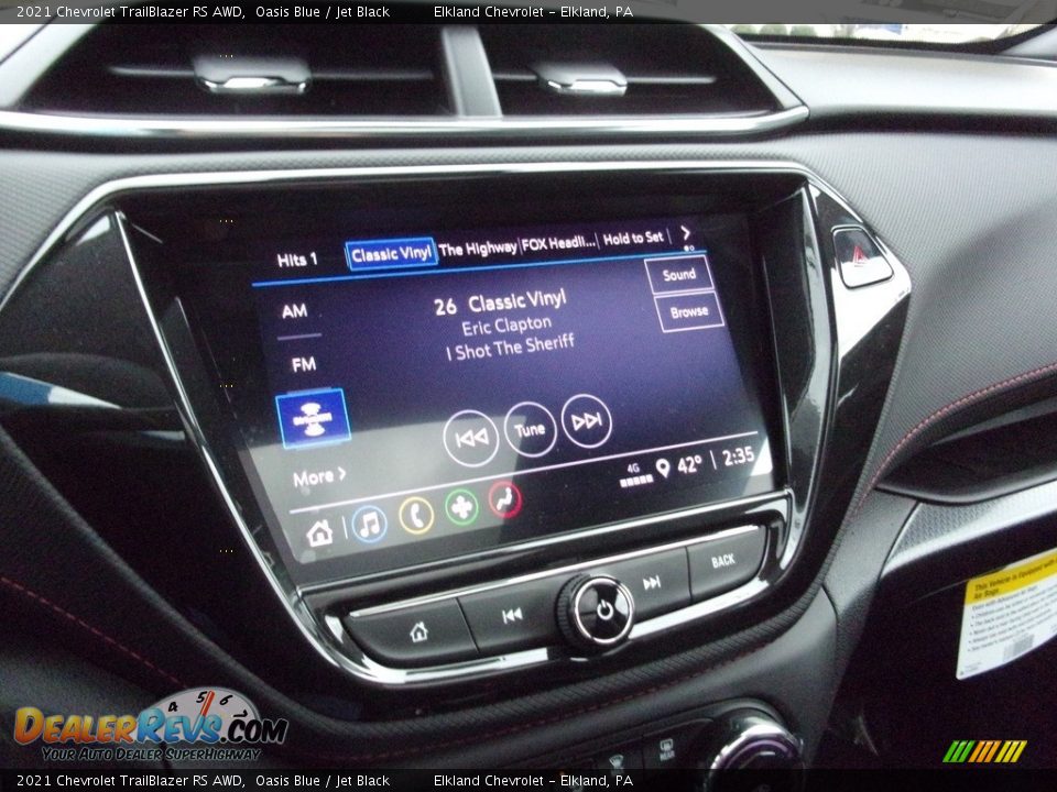 Controls of 2021 Chevrolet Trailblazer RS AWD Photo #28