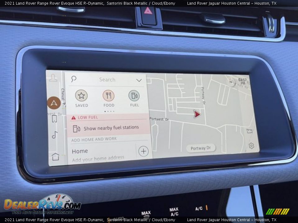 Navigation of 2021 Land Rover Range Rover Evoque HSE R-Dynamic Photo #22