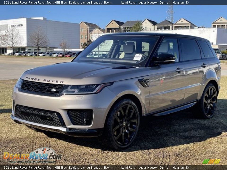 Front 3/4 View of 2021 Land Rover Range Rover Sport HSE Silver Edition Photo #2