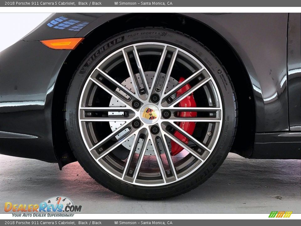 2018 Porsche 911 Carrera S Cabriolet Wheel Photo #8
