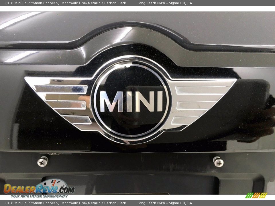 2018 Mini Countryman Cooper S Moonwalk Gray Metallic / Carbon Black Photo #34