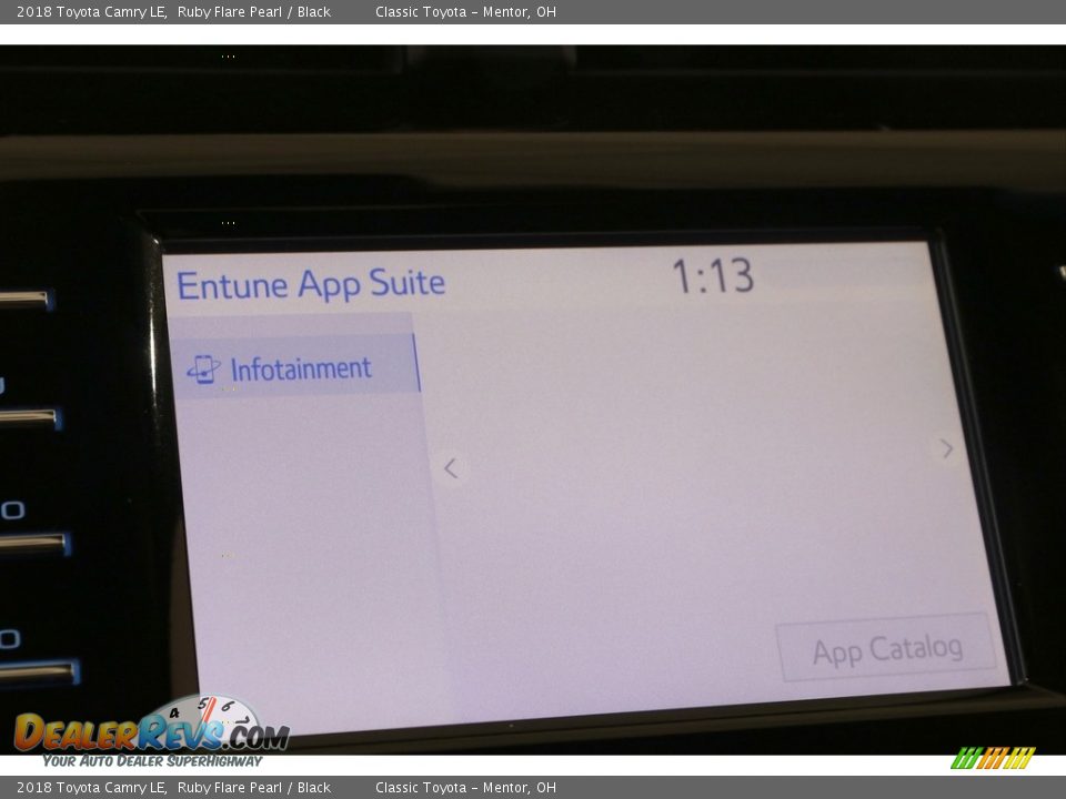 2018 Toyota Camry LE Ruby Flare Pearl / Black Photo #14