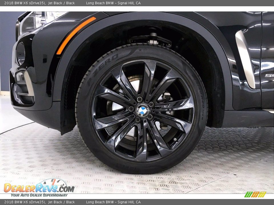 2018 BMW X6 sDrive35i Jet Black / Black Photo #8