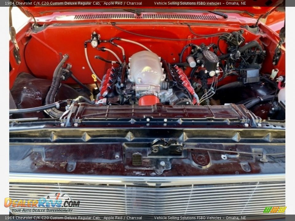 1984 Chevrolet C/K C20 Custom Deluxe Regular Cab Apple Red / Charcoal Photo #2