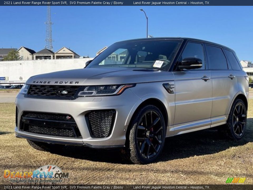 Front 3/4 View of 2021 Land Rover Range Rover Sport SVR Photo #2