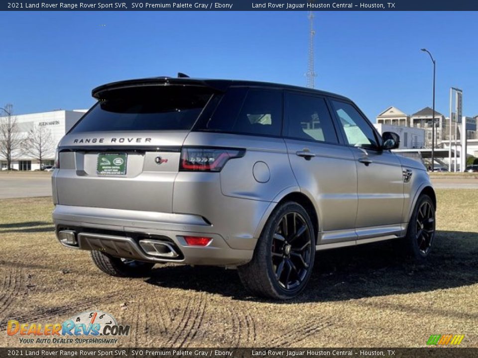 2021 Land Rover Range Rover Sport SVR SVO Premium Palette Gray / Ebony Photo #3