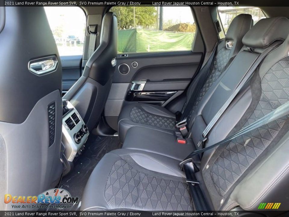 Rear Seat of 2021 Land Rover Range Rover Sport SVR Photo #6