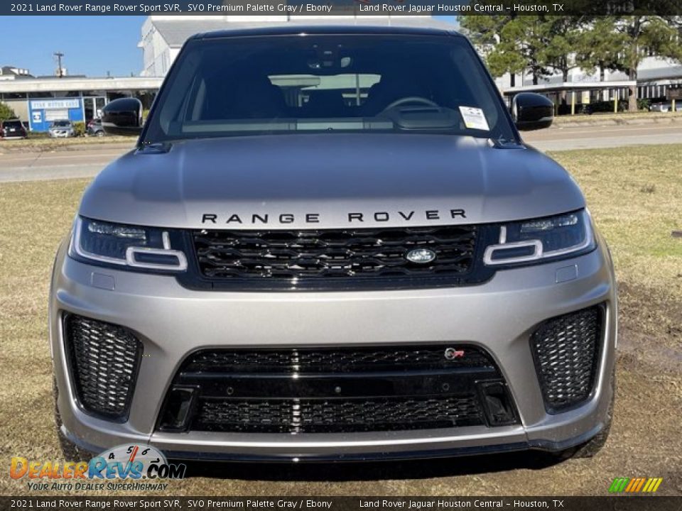 2021 Land Rover Range Rover Sport SVR SVO Premium Palette Gray / Ebony Photo #9