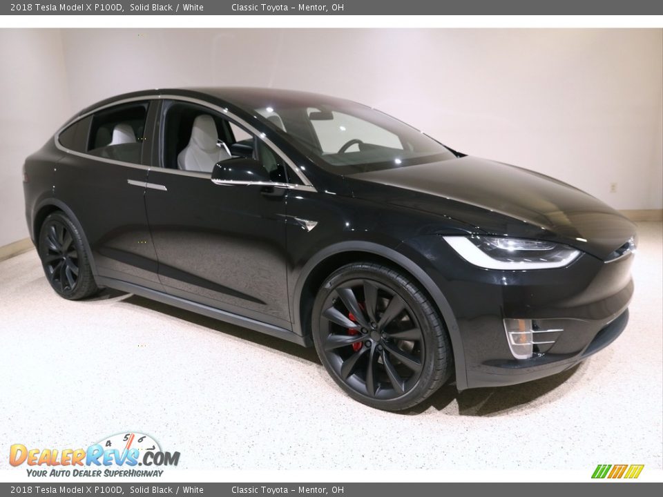 Front 3/4 View of 2018 Tesla Model X P100D Photo #1