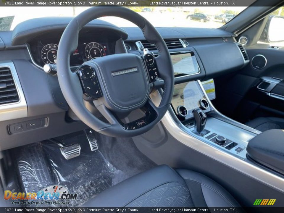 2021 Land Rover Range Rover Sport SVR SVO Premium Palette Gray / Ebony Photo #17