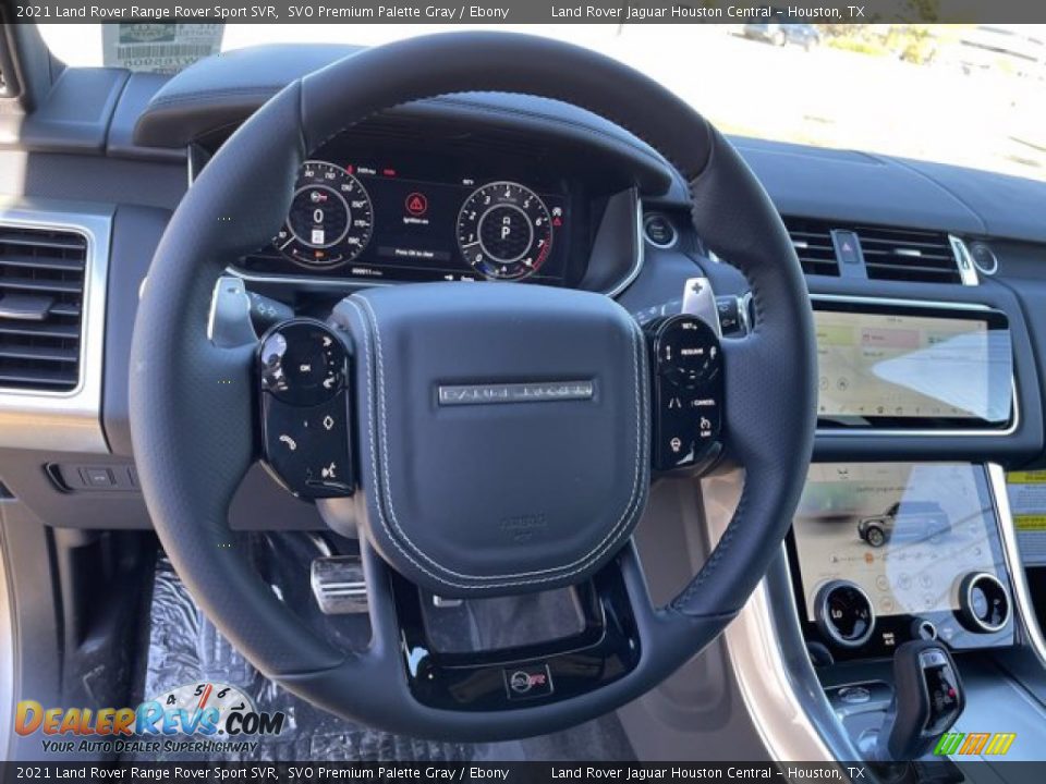 2021 Land Rover Range Rover Sport SVR Steering Wheel Photo #23