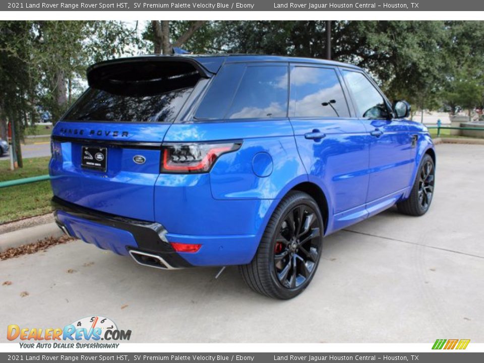 SV Premium Palette Velocity Blue 2021 Land Rover Range Rover Sport HST Photo #3