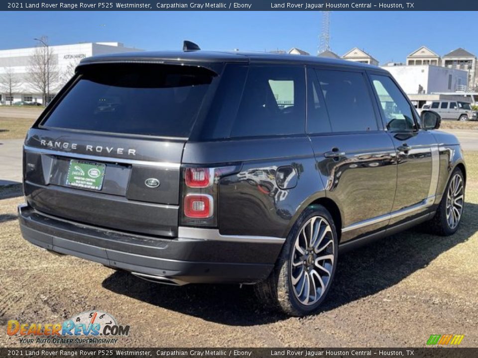 2021 Land Rover Range Rover P525 Westminster Carpathian Gray Metallic / Ebony Photo #3