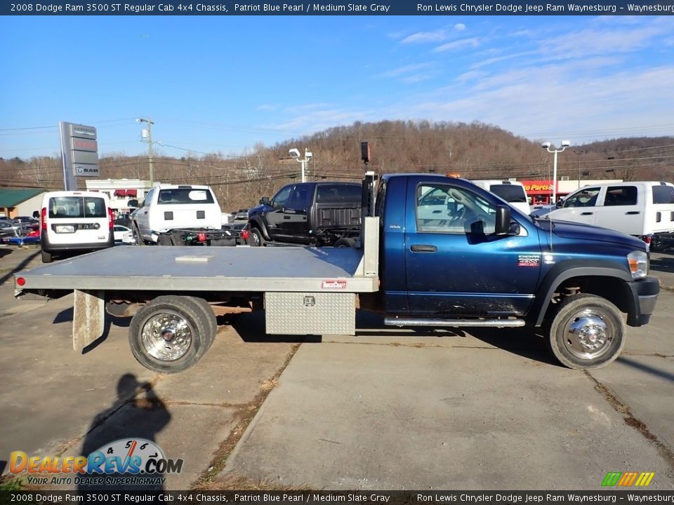 Patriot Blue Pearl 2008 Dodge Ram 3500 ST Regular Cab 4x4 Chassis Photo #6