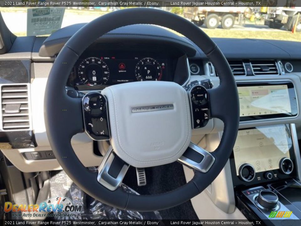 2021 Land Rover Range Rover P525 Westminster Steering Wheel Photo #18