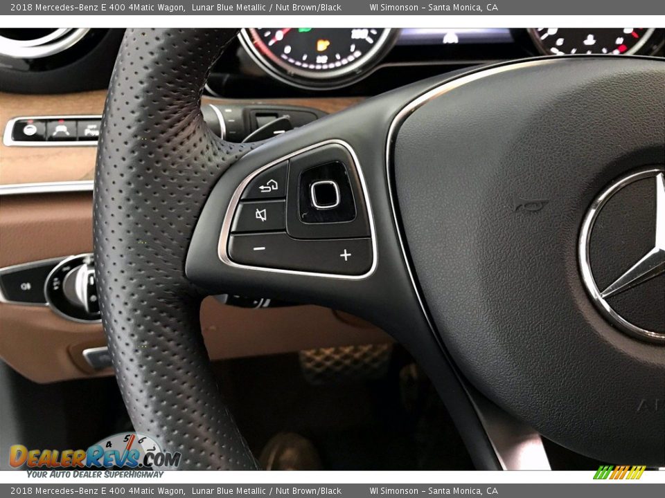 2018 Mercedes-Benz E 400 4Matic Wagon Steering Wheel Photo #21