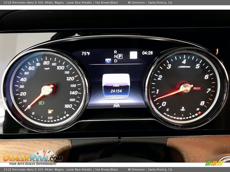 2018 Mercedes-Benz E 400 4Matic Wagon Gauges Photo #23