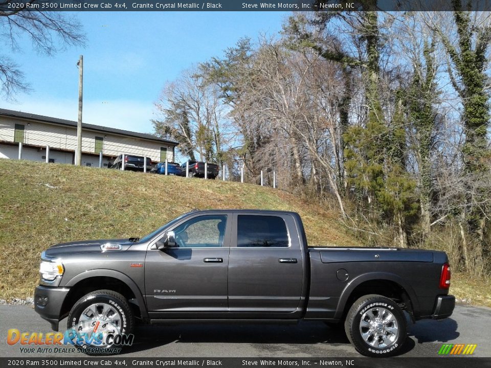 2020 Ram 3500 Limited Crew Cab 4x4 Granite Crystal Metallic / Black Photo #1