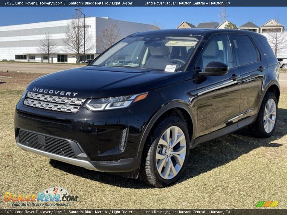 2021 Land Rover Discovery Sport S Santorini Black Metallic / Light Oyster Photo #2