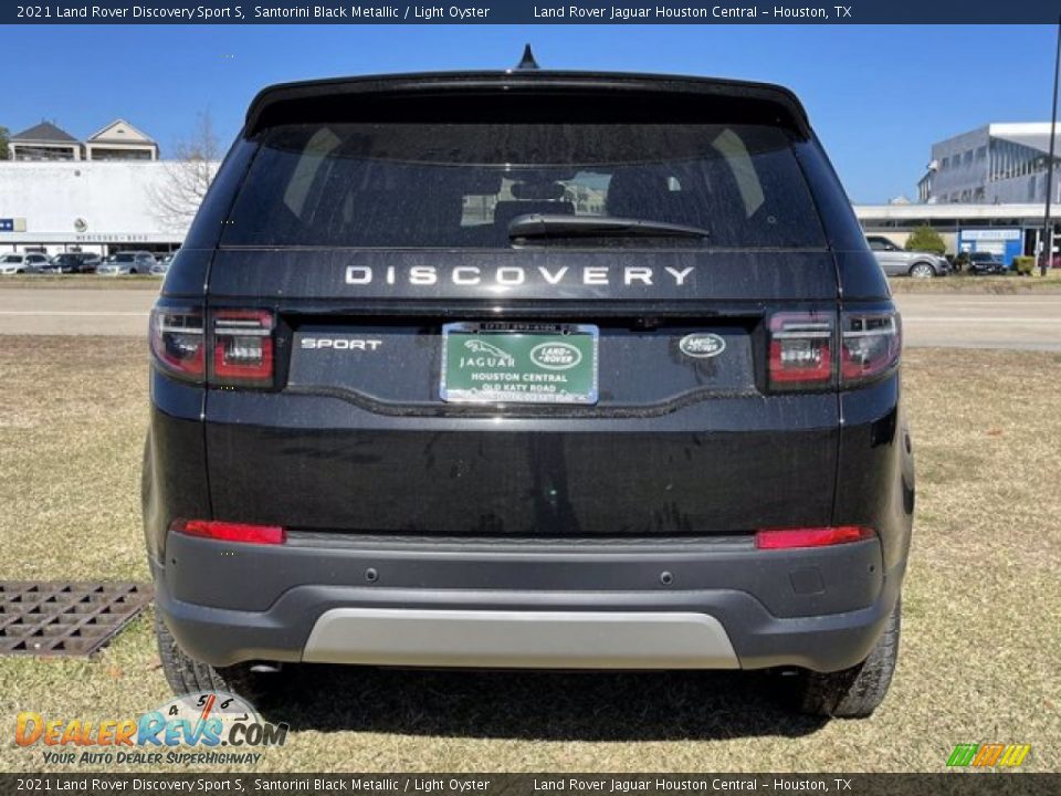 2021 Land Rover Discovery Sport S Santorini Black Metallic / Light Oyster Photo #8