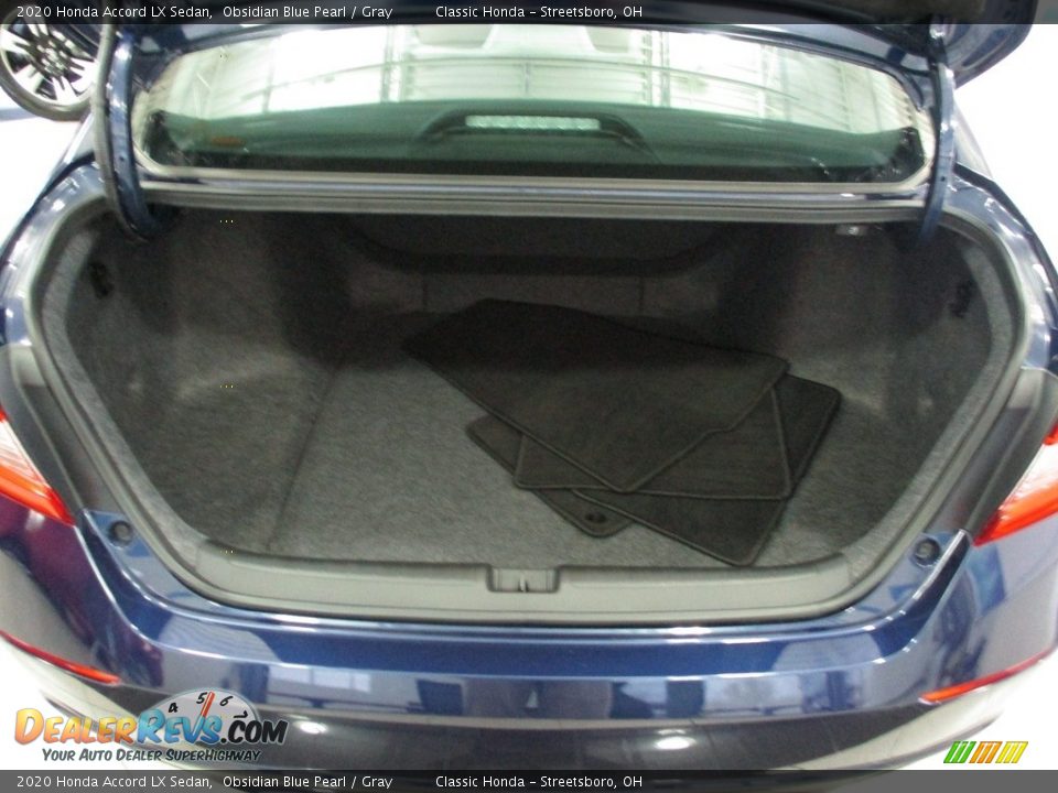 2020 Honda Accord LX Sedan Obsidian Blue Pearl / Gray Photo #14