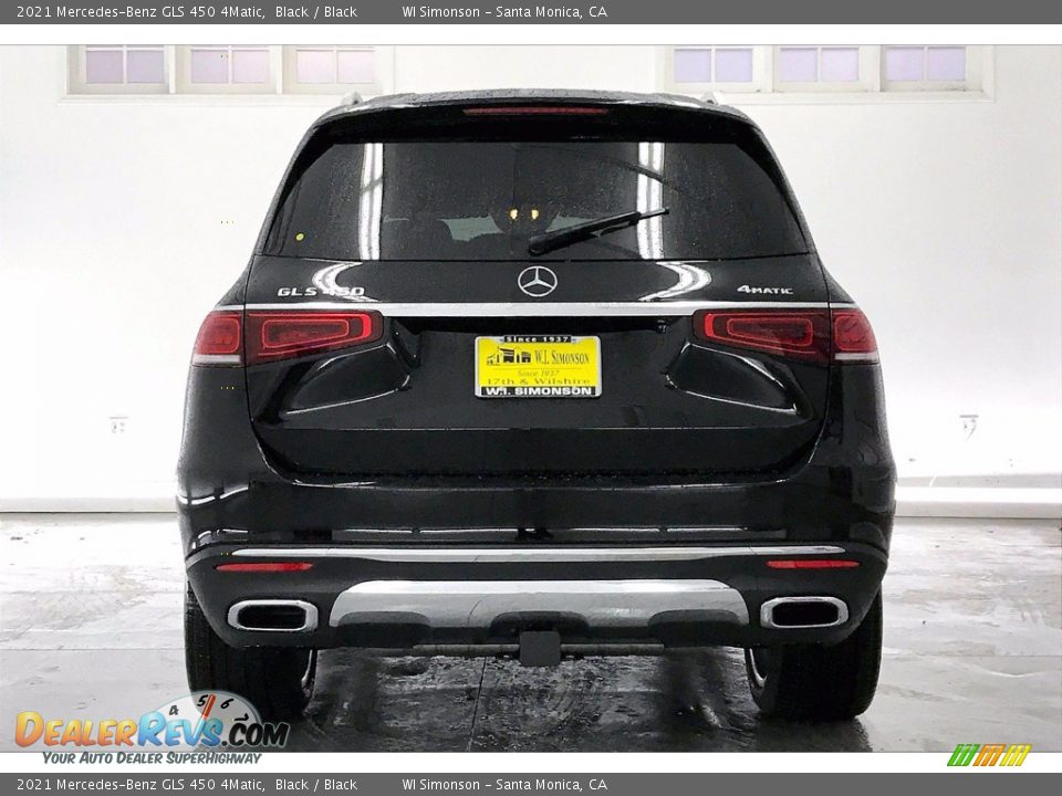 2021 Mercedes-Benz GLS 450 4Matic Black / Black Photo #3