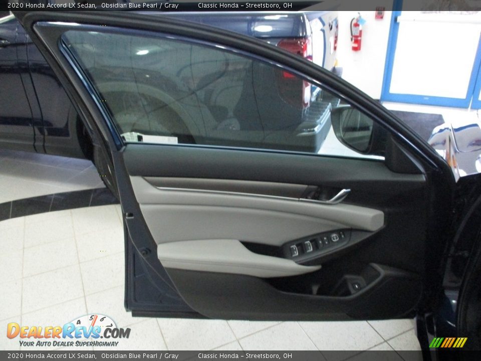 2020 Honda Accord LX Sedan Obsidian Blue Pearl / Gray Photo #26