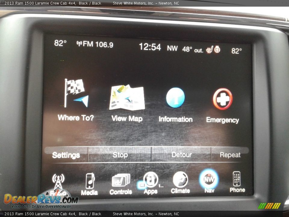 2013 Ram 1500 Laramie Crew Cab 4x4 Black / Black Photo #27