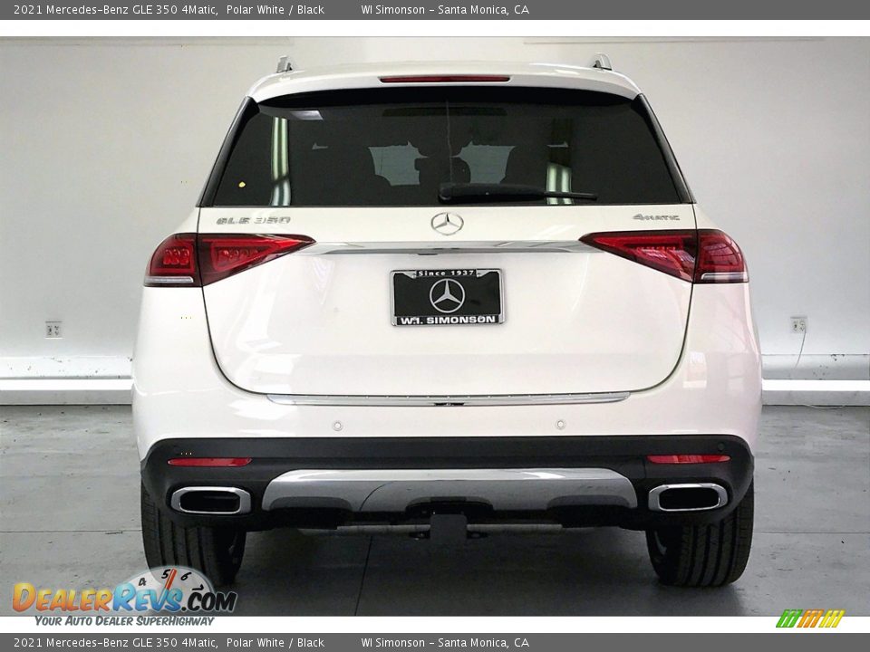 2021 Mercedes-Benz GLE 350 4Matic Polar White / Black Photo #3