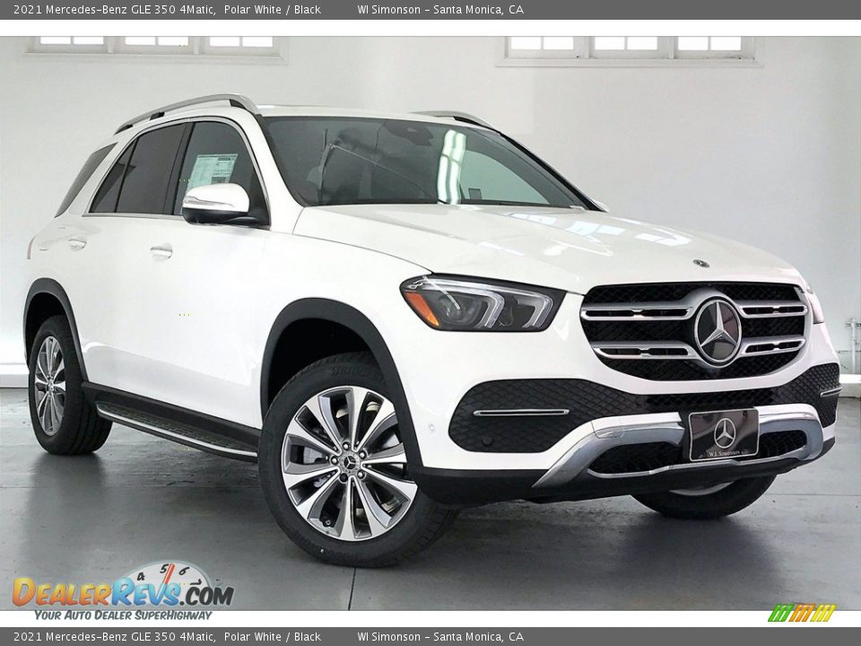 2021 Mercedes-Benz GLE 350 4Matic Polar White / Black Photo #12