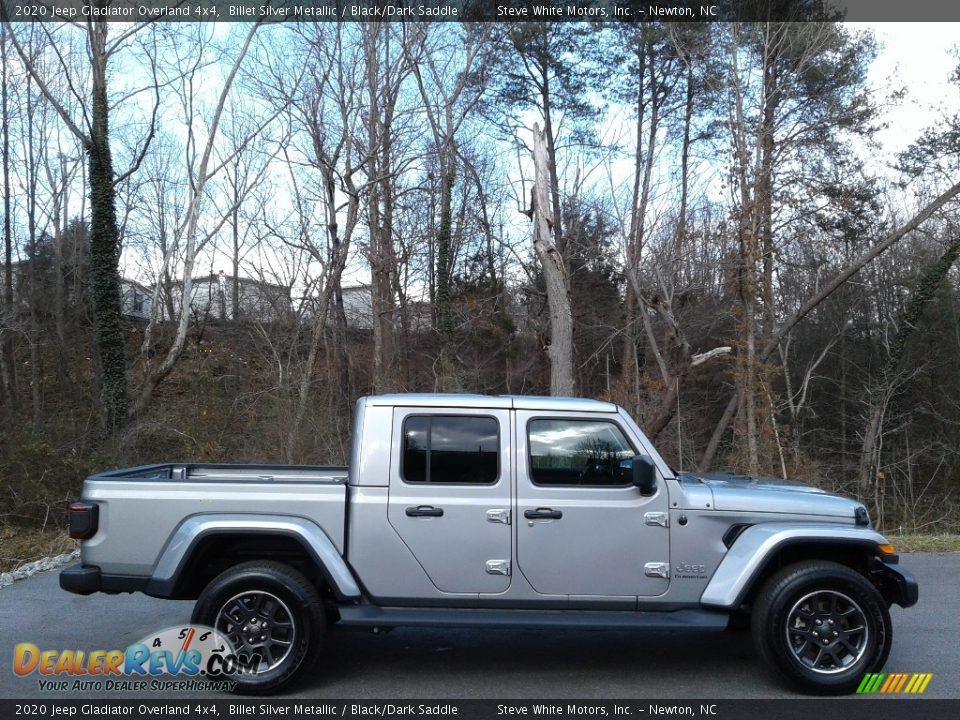 Billet Silver Metallic 2020 Jeep Gladiator Overland 4x4 Photo #5