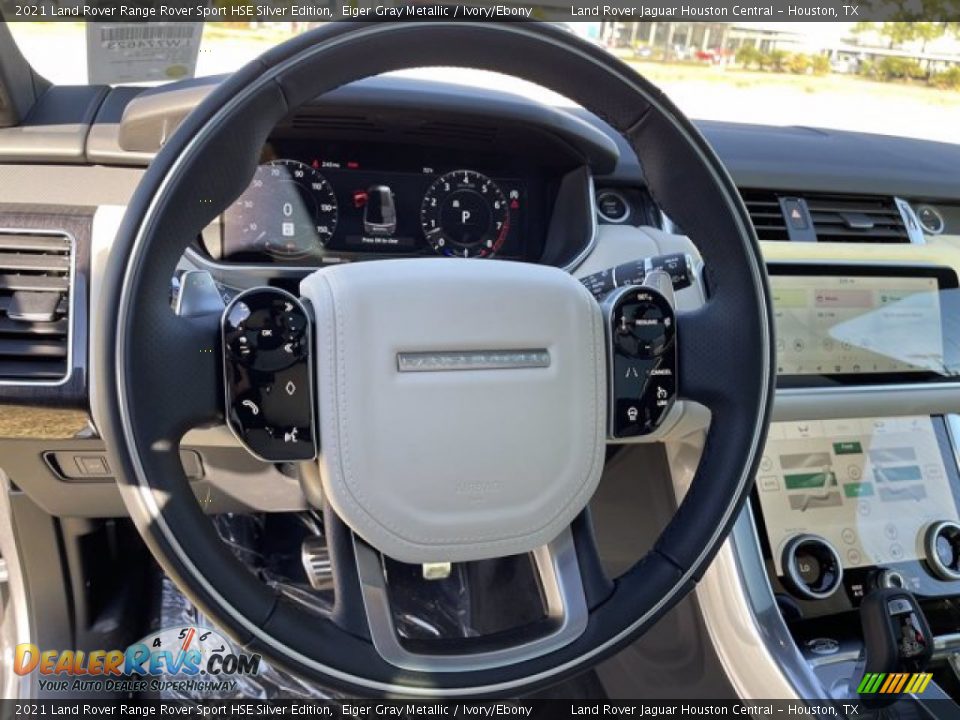 2021 Land Rover Range Rover Sport HSE Silver Edition Steering Wheel Photo #17