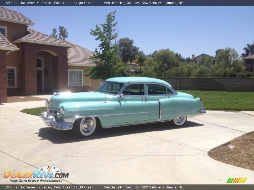 Polar Green 1952 Cadillac Series 62 Sedan Photo #1