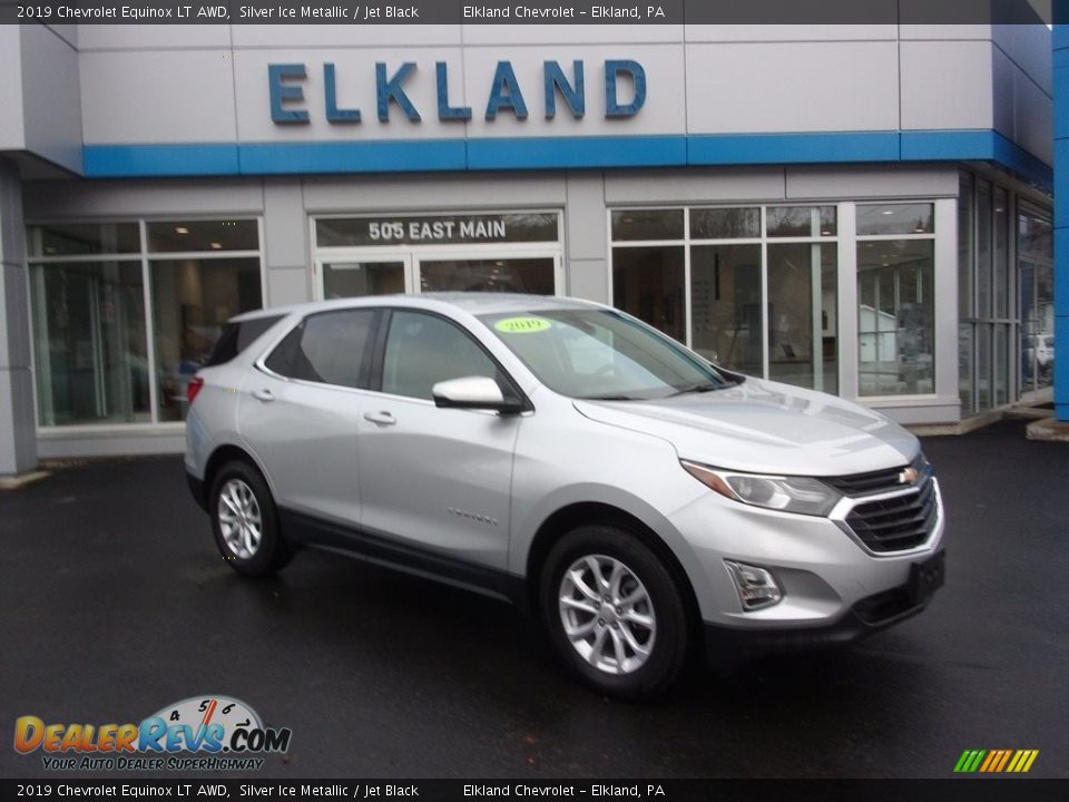 2019 Chevrolet Equinox LT AWD Silver Ice Metallic / Jet Black Photo #1