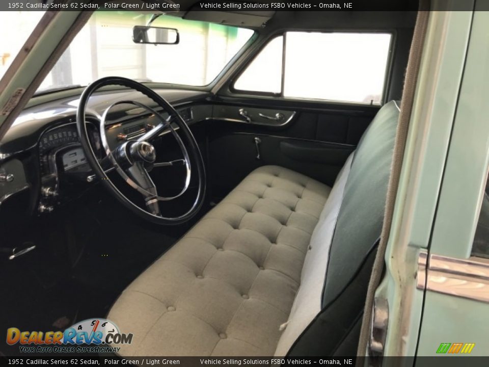 Light Green Interior - 1952 Cadillac Series 62 Sedan Photo #7