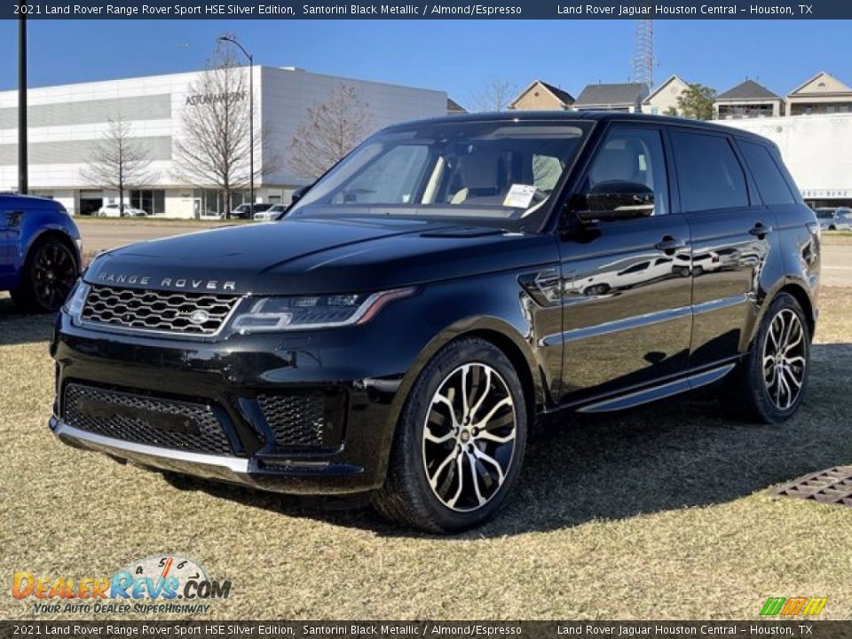 2021 Land Rover Range Rover Sport HSE Silver Edition Santorini Black Metallic / Almond/Espresso Photo #2
