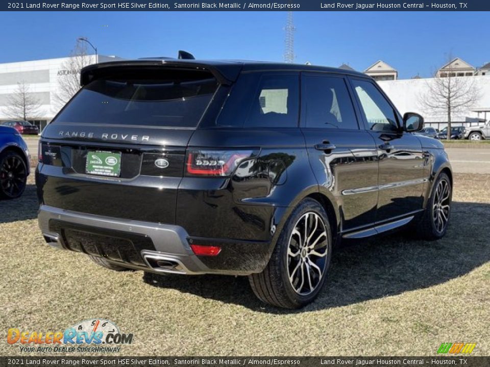 2021 Land Rover Range Rover Sport HSE Silver Edition Santorini Black Metallic / Almond/Espresso Photo #3