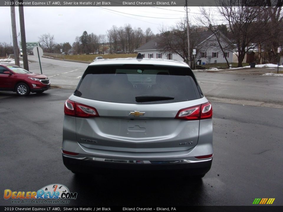 2019 Chevrolet Equinox LT AWD Silver Ice Metallic / Jet Black Photo #4