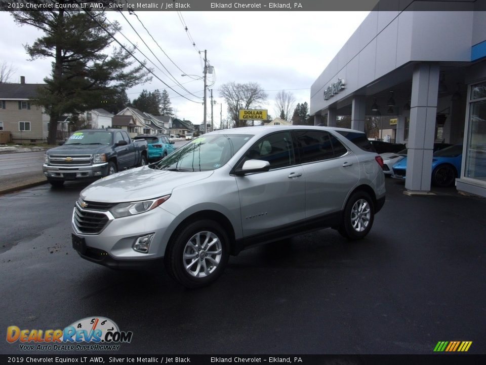 2019 Chevrolet Equinox LT AWD Silver Ice Metallic / Jet Black Photo #6